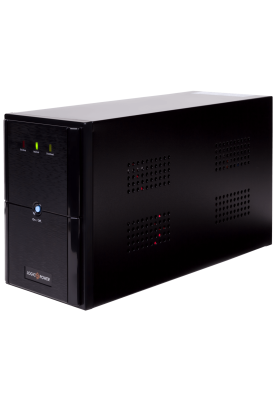 Джерело безперебійного живлення LogicPower LPM-U1550VA Black, 1550VA, 1085W, линейно-интерактивный, AVR, 3 розетки (Schuko), 12В/9Ач x 2 шт