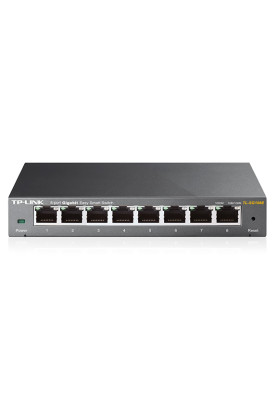 Комутатор TP-LINK TL-SG108E, 8x100/1000 Mb/s, керований