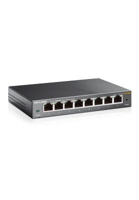 Комутатор TP-LINK TL-SG108E, 8x100/1000 Mb/s, керований