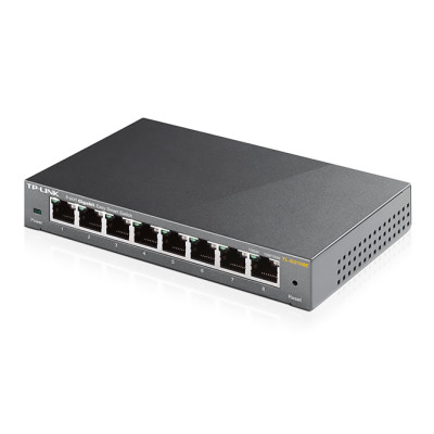 Комутатор TP-LINK TL-SG108E, 8x100/1000 Mb/s, керований