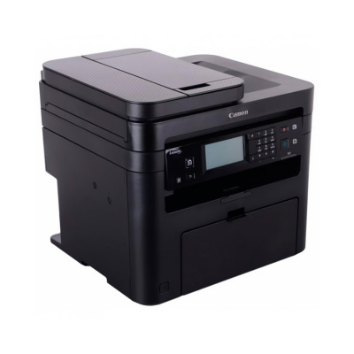 МФУ лазерний ч/б A4 Canon MF237w, Black, WiFi, 600x600 dpi, факс, до 23 стор/хв, 6-строковий монохромний сенсорний РК-екран, USB/Lan, картридж Canon 737 (1418C122)