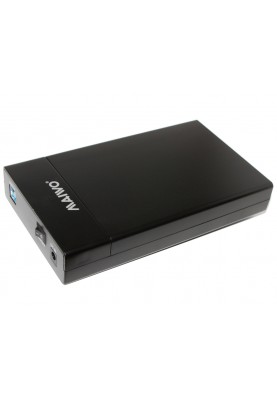 Кишеня зовнішня 3.5" Maiwo K3568, Black, USB 3.0, 1xSATA HDD, живлення по БП