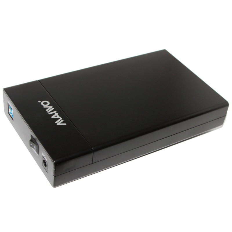 Кишеня зовнішня 3.5" Maiwo K3568, Black, USB 3.0, 1xSATA HDD, живлення по БП