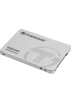 Твердотільний накопичувач 240Gb, Transcend SSD220, SATA3, 2.5", TLC, 500/330 MB/s (TS240GSSD220S)