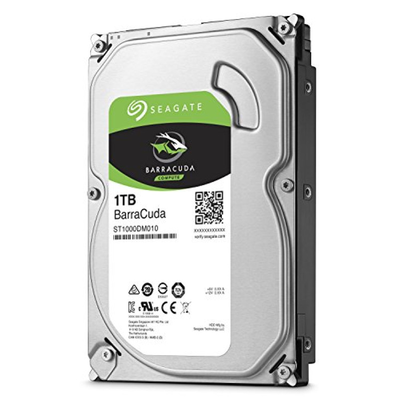 Жорсткий диск 3.5" 1Tb Seagate BarraCuda, SATA3, 64Mb, 7200 rpm (ST1000DM010)