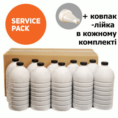 Тонер HP LJ P1005/1505/M1120/M1522, Canon LBP-3010/3100/3250, 10 кг (10 банок по 1 кг), TTI (TSM-T125-S-10SP)