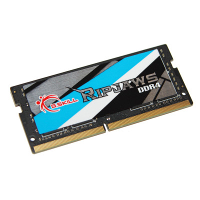 Пам'ять SO-DIMM, DDR4, 16Gb, 2400 MHz, G.Skill Ripjaws, 1.2V, 16-16-16-39 (F4-2400C16S-16GRS)