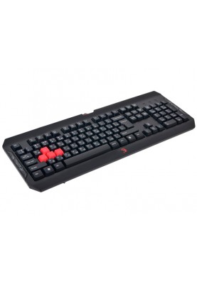 Клавіатура A4tech Bloody Q100 Black, USB, ігрова, мультимедійна