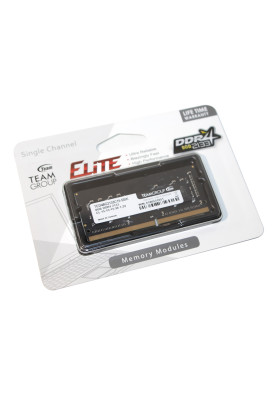Пам'ять SO-DIMM, DDR4, 8Gb, 2133 MHz, Team Elite, 1.2V, CL15 (TED48G2133C15-S01)