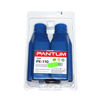 Комплект для заправки картриджа Pantum PC-110, Black, P2000/2050,M5000/5005/6000/6005, 2 x тонер + 2 x чіп 1.5k (PX-110)
