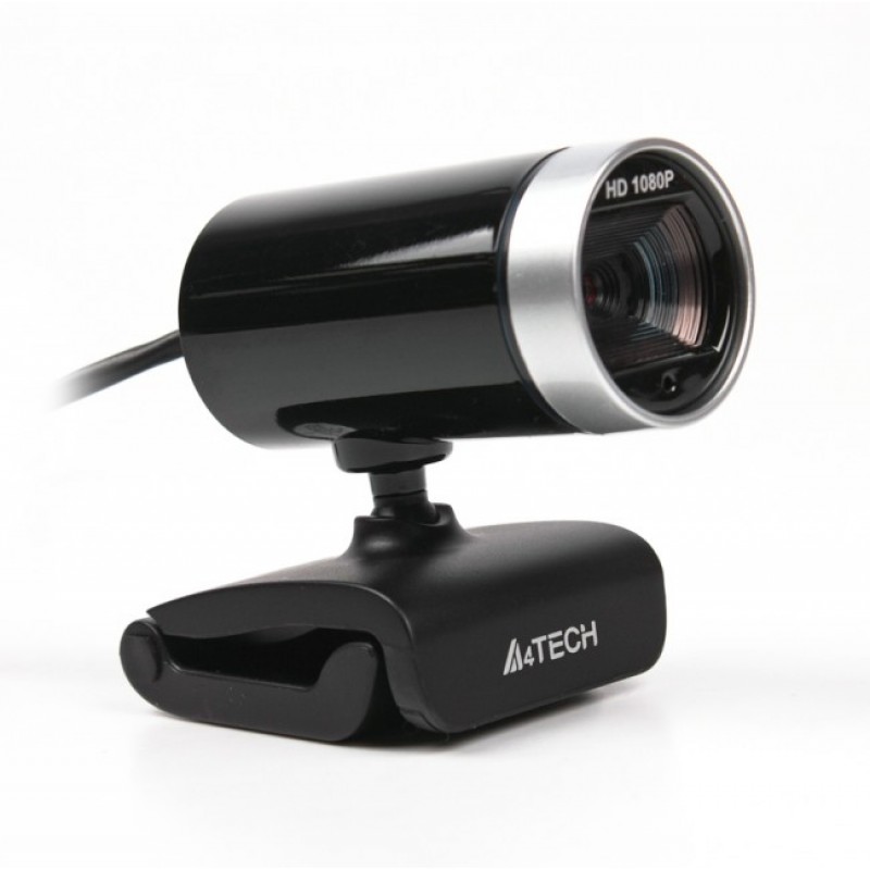 Веб-камера A4Tech PK-910P Black/Silver, 1.3 Mpx, 1366x720, USB 2.0, вбудований мікрофон (PK-910P)