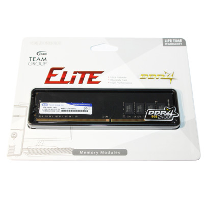 Пам'ять 8Gb DDR4, 2400 MHz, Team Elite, 16-16-16, 1.2V (TED48G2400C1601)