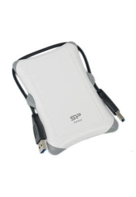 Зовнішній жорсткий диск 1Tb Silicon Power Armor A30, White, 2.5", USB 3.0 (SP010TBPHDA30S3W)