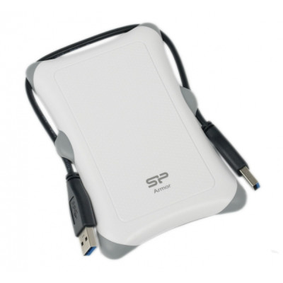 Зовнішній жорсткий диск 1Tb Silicon Power Armor A30, White, 2.5", USB 3.0 (SP010TBPHDA30S3W)