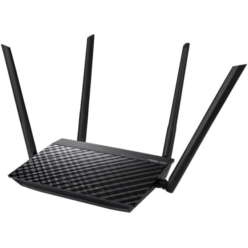 Маршрутизатор Asus RT-AC1200, Black, 1xLAN / 4xWAN / 3xLAN/WAN / 1xUSB