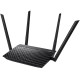 Маршрутизатор Asus RT-AC1200, Black, 1xLAN / 4xWAN / 3xLAN/WAN / 1xUSB