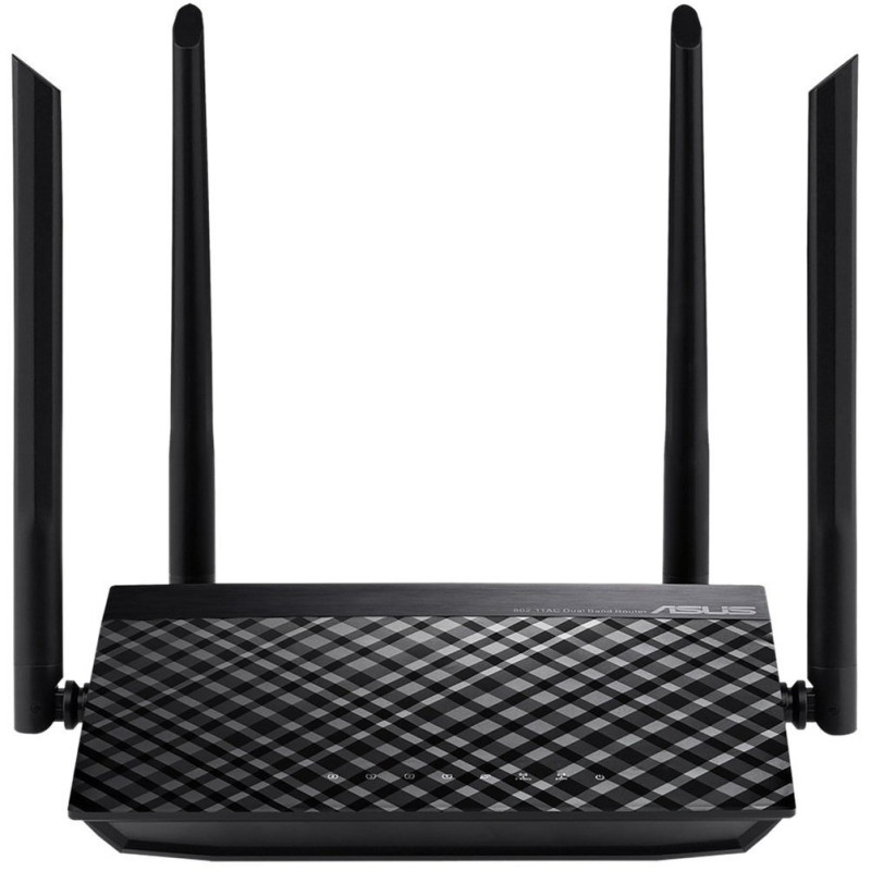 Маршрутизатор Asus RT-AC1200, Black, 1xLAN / 4xWAN / 3xLAN/WAN / 1xUSB