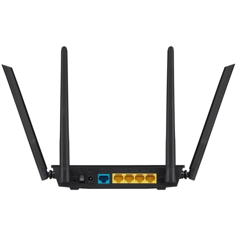 Маршрутизатор Asus RT-AC1200, Black, 1xLAN / 4xWAN / 3xLAN/WAN / 1xUSB