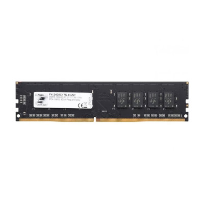 Пам'ять 8Gb DDR4, 2400 MHz, G.Skill, 17-17-17-39, 1.2V (F4-2400C17S-8GNT)
