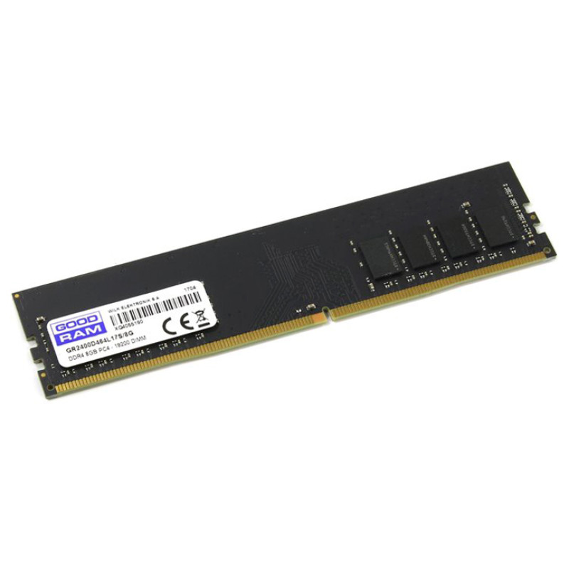 Пам'ять 8Gb DDR4, 2400 MHz, Goodram, 15-15-17, 1.2V (GR2400D464L17S/8G)