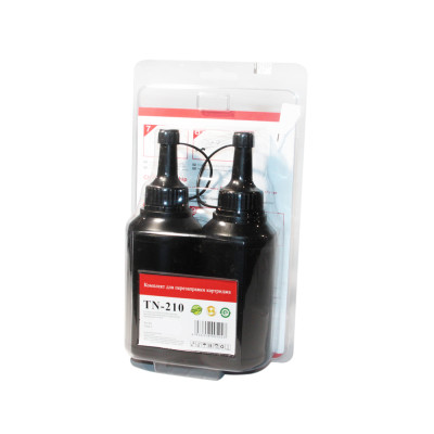 Комплект для заправки картриджа Pantum TN-210, Black, M6500, P2200/2207/2507, 2 x тонер + 2 x чіп 1600 копій