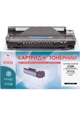 Картридж Samsung SCX-D4200A, Black, SCX-4200/4220, 3000 стор, WWM (LC45N)