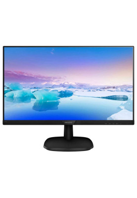 Монітор 27" Philips 273V7QDSB/00 Black, WLED, IPS, 1920x1080, 5 мс, 250 кд/м², 1000:1, 178°/178°, VGA/DVI/HDMI