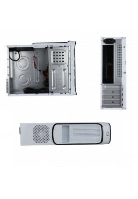 Корпус GameMax ST-610W White, 300 Вт, Micro ATX / Mini ITX, 2xUSB 2.0, 1x80 мм
