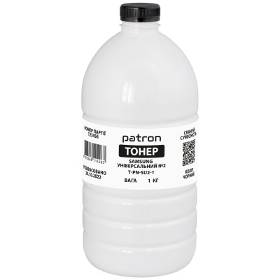 Тонер Samsung Универсальный №2 ML-1210/1440/1510/1710, SCX-4520/4720, Xerox 3120/3121, 1 кг, Patron (PN-SU2-1)
