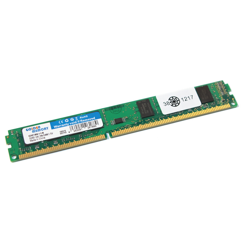 Пам'ять 8Gb DDR3, 1600 MHz, Golden Memory, 11-11-11-28, 1.5V (GM16N11/8)