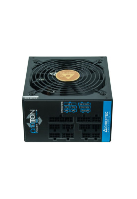 Блок живлення Chieftec 1000W BDF-1000C, 140mm, ATX 2.3 APFC 20+4+3+2*4+6*6/8pcie,9 SATA, 1*14см 80+Bronze, RTL, кабелі модульні