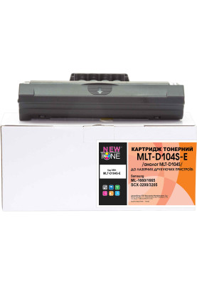 Картридж Samsung MLT-D104S, Black, ML-1660/1665, SCX-3200/3205, 1500 стор, NewTone (MLT-D104S-E)
