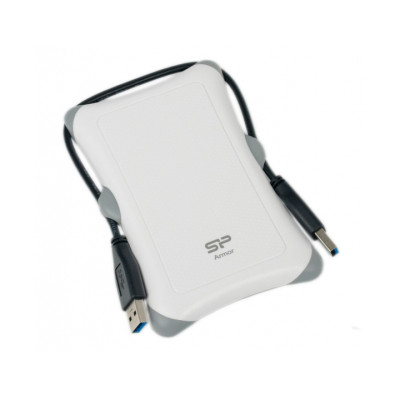 Зовнішній жорсткий диск 2Tb Silicon Power Armor A30, White, 2.5", USB 3.0 (SP020TBPHDA30S3W)