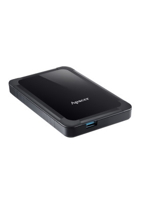 Зовнішній жорсткий диск 1Tb Apacer AC532, Black, 2.5", USB 3.1, ударопрочный (AP1TBAC532B-1)