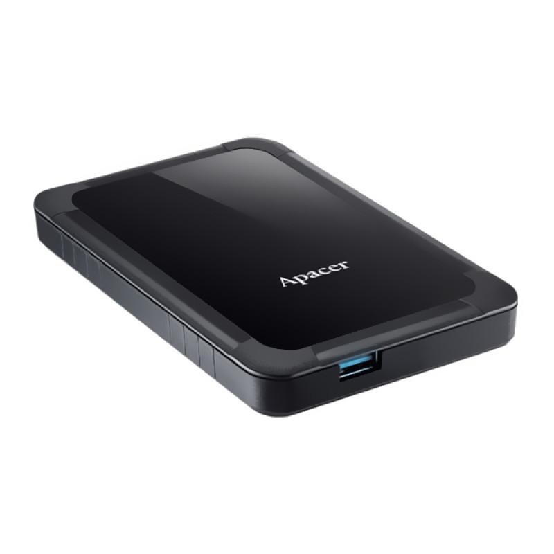 Зовнішній жорсткий диск 1Tb Apacer AC532, Black, 2.5", USB 3.1, ударопрочный (AP1TBAC532B-1)