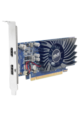 Відеокарта GeForce GT1030, Asus, 2Gb GDDR5, 64-bit, HDMI/DP, 1506/6008 MHz, Low Profile (GT1030-2G-BRK)