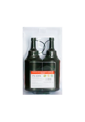 Комплект для заправки картриджа Pantum TN-420X, Black, M6700/M6800/M7100/M7200, P3010/P3300, 2 x тонер + чіп 3k