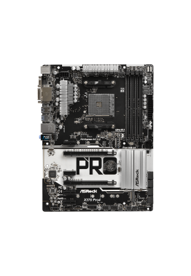 Мат.плата AM4 (X370) AsRock X370 Pro4, X370, 4xDDR4, CrossFireX, Int.Video(CPU), 6xSATA3, 2xM.2, 2xPCI-E 16x 3.0, 4xPCI-E 1x 2.0, ALC892, RTL8111GR, 7xUSB3.1/4xUSB2.0, VGA/DVI-D/HDMI, ATX