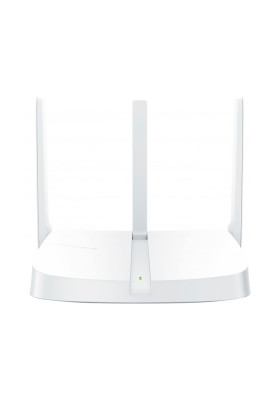 Роутер Mercusys MW305R_V2 Wi-Fi 802.11 b/g/n, 300Mb, 3 LAN 10/100Mb, режим точки доступу, швидке налаштування безпеки