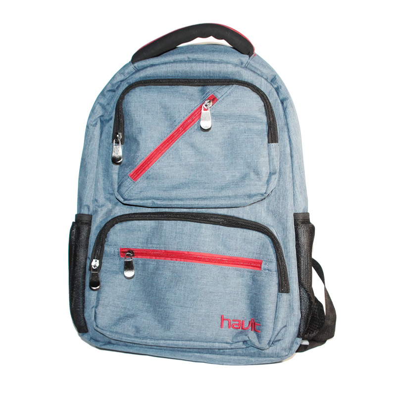 Рюкзак для ноутбука 15.6" Havit HV-B917, Cyan/Red