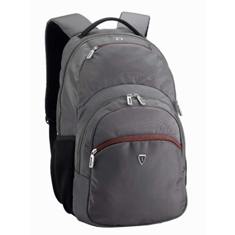 Рюкзак для ноутбука 16" Sumdex PON-391GY, Grey, поліестер, 27.3 x 40 x 3.8 см