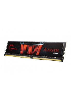 Пам'ять 8Gb DDR4, 2400 MHz, G.Skill Aegis, 17-17-17-39, 1.2V (F4-2400C17S-8GIS)