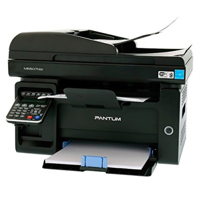 БФП лазерний ч/б A4 Pantum M6607NW, Black, WiFi, 1200x1200 dpi, до 22 стор/хв, двухсторочный РК-екран, USB / Lan, картридж PC-230R