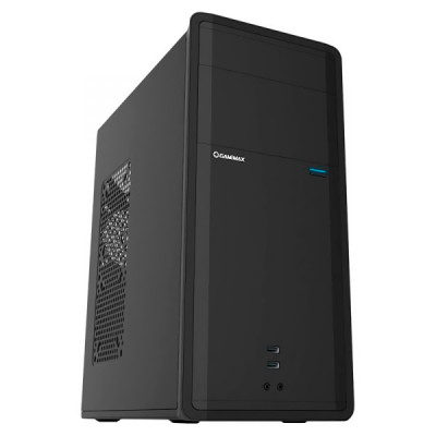 Корпус GameMax ET-209-400W-2U3 Black, 400 Вт, Mid Tower, ATX / Micro ATX / Mini ITX, 2xUSB 3.0