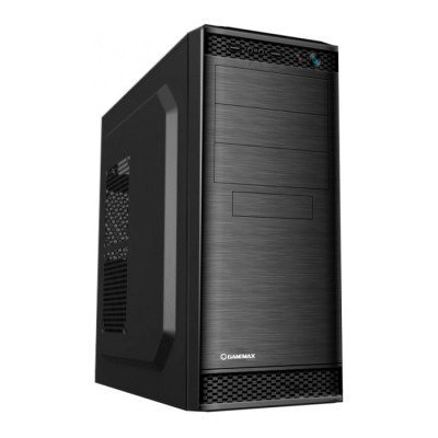 Корпус GameMax MT508-500W Black, 500 Вт,Mid Tower, ATX / Micro ATX / Mini ITX, 2xUSB 2.0