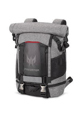 Рюкзак для ноутбука 15.6" Acer Predator Rolltop, Grey/Black (NP.BAG1A.290)