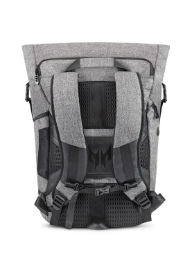 Рюкзак для ноутбука 15.6" Acer Predator Rolltop, Grey/Black (NP.BAG1A.290)