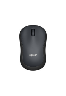 Миша Logitech B220 Silent, Black, USB, бездротова, оптична, 1000 dpi, 3 кнопки, 1xAA (910-004881)