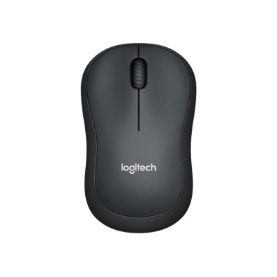 Миша Logitech B220 Silent, Black, USB, бездротова, оптична, 1000 dpi, 3 кнопки, 1xAA (910-004881)
