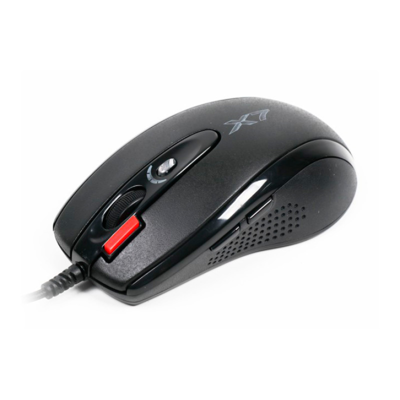 Миша A4Tech X-7120 USB Black X-710BK + килимок X7-200MP (Bundle)